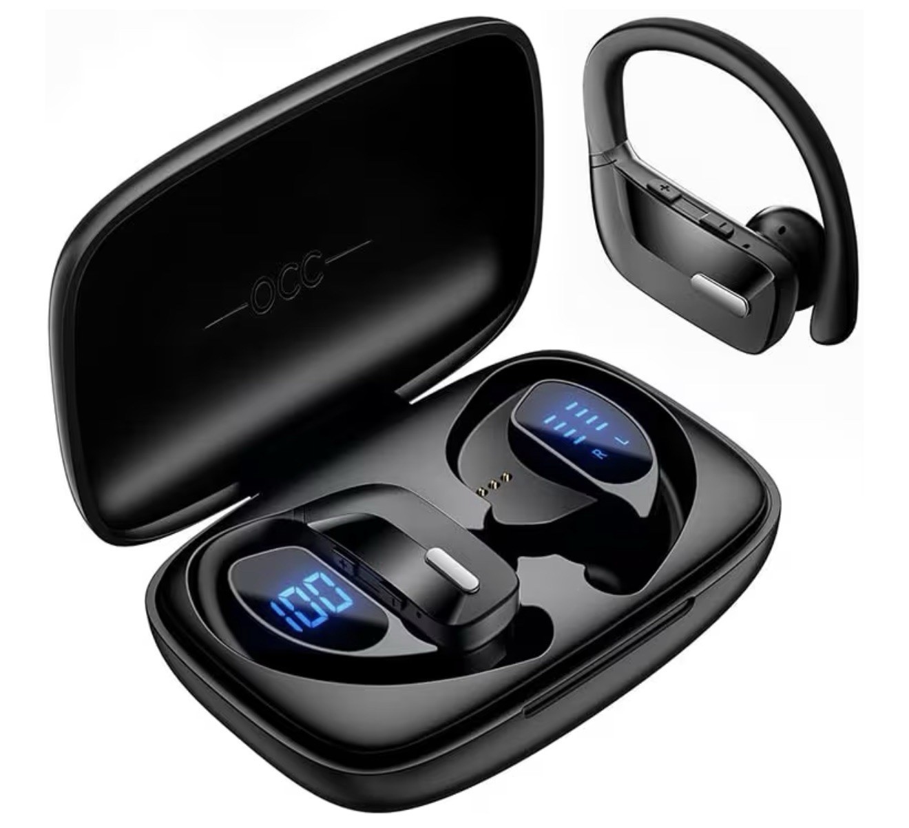 Wireless Bluetooth Headphones 80 Hours Playtime, Noise Cancelling