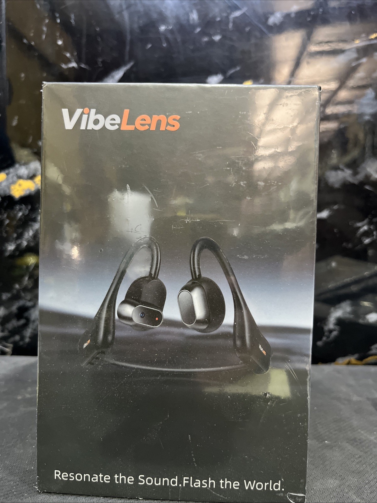 ¥ VibeLens MusicCam World’s 1st Bone Conduction Headphones with Camera