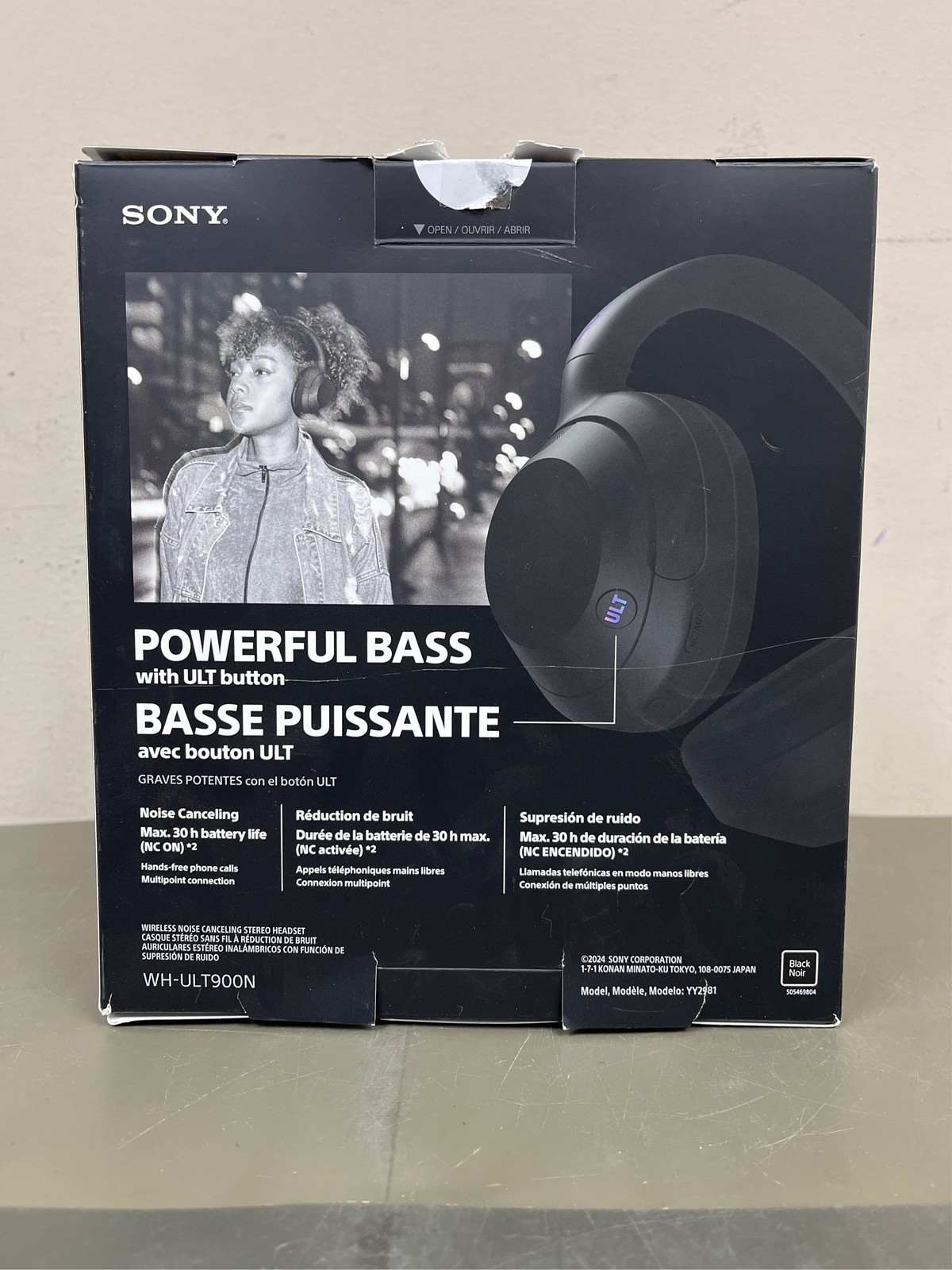 Sony ULT WEAR Over-Ear Noise Canceling Bluetooth Headphones 1