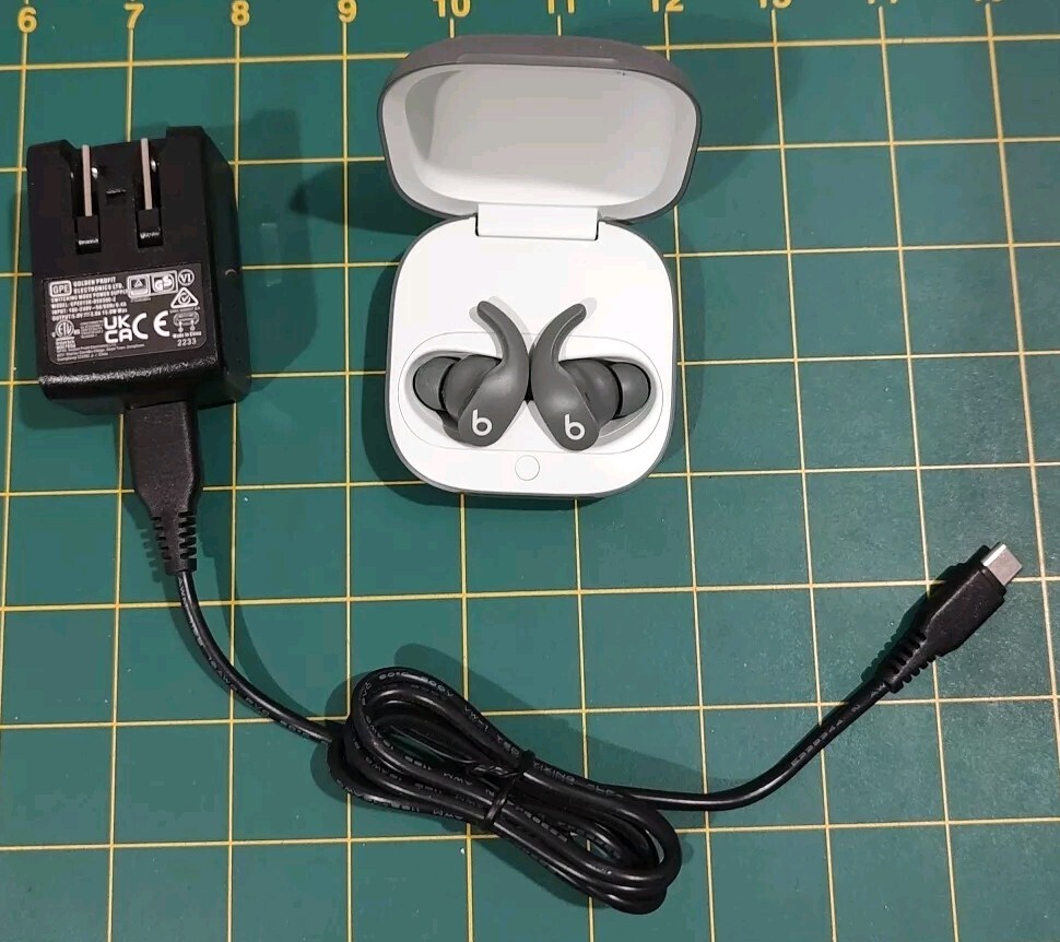 Genuine Apple / Beats Fit Pro Earbuds A2577 With Case & Charger – SAGE GRAY