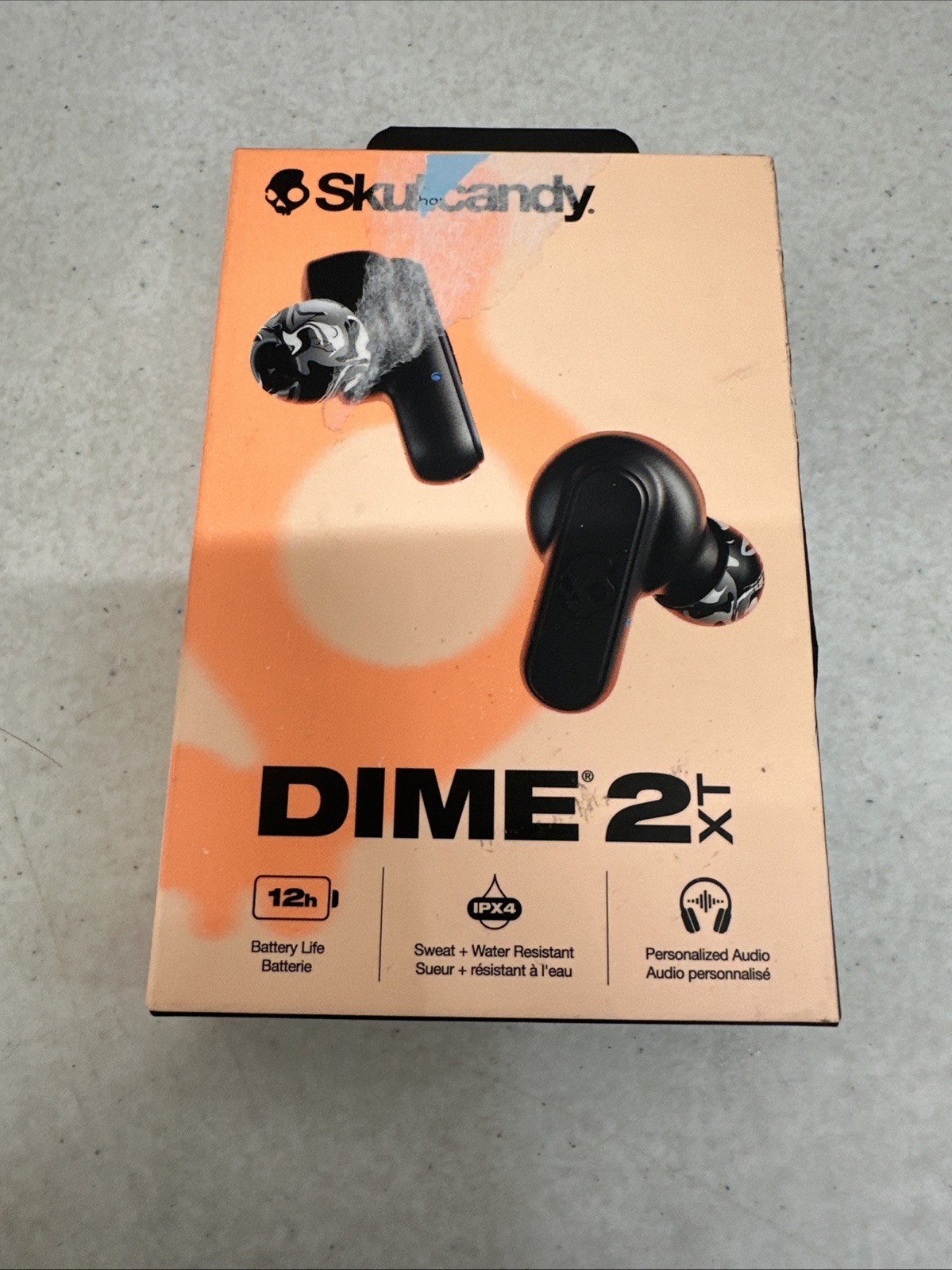 Skullcandy Dime XT 2 True Wireless Earbuds – Black (S2DBW-Q740)