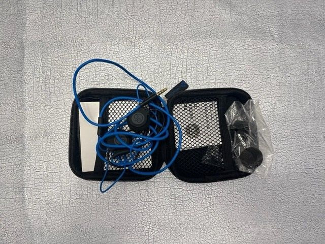 Bedphones Sleep Headphones by DubsLabs, Wired Blue Headphones & Protective Case
