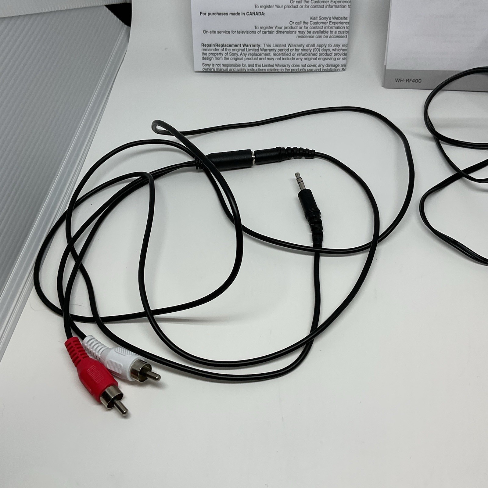 Sony WH-RF400 RF400 Wireless Home Theater Headphones – USED IN BOX
