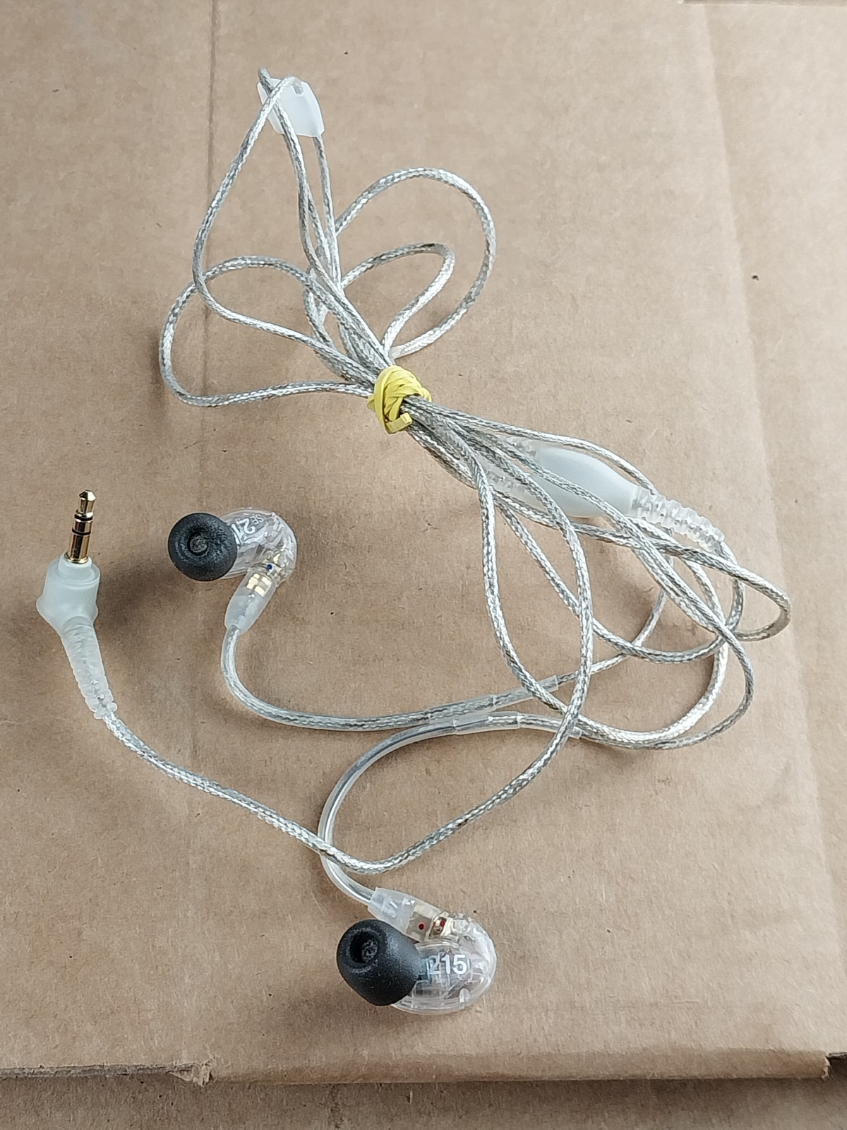 Shure SE215 Single Driver In-Ear Monitors Clear