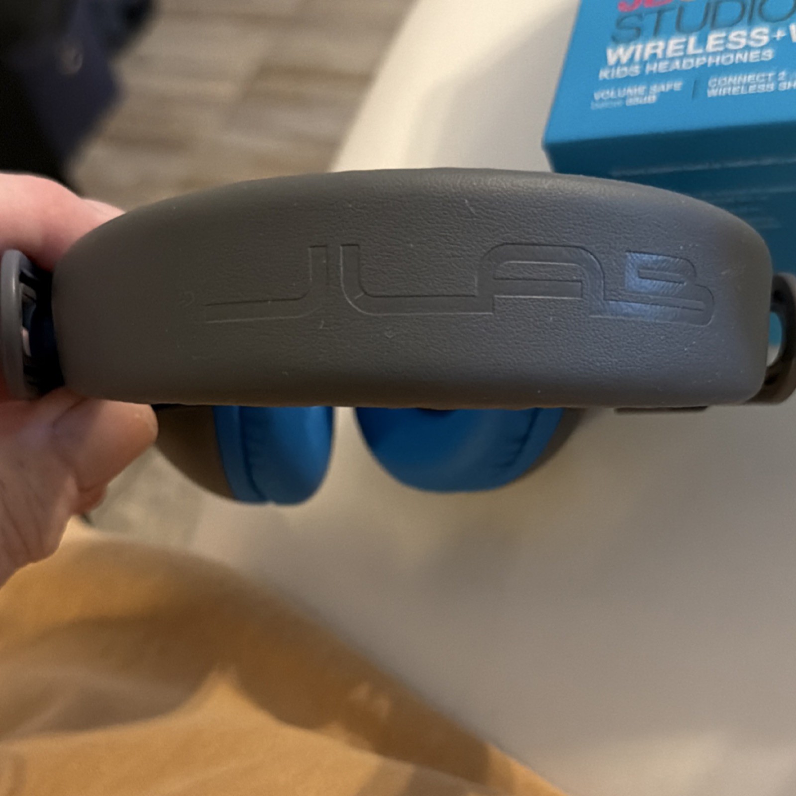 JLab JBuddies “3-Pair” Headphones Blue Wireless Kids