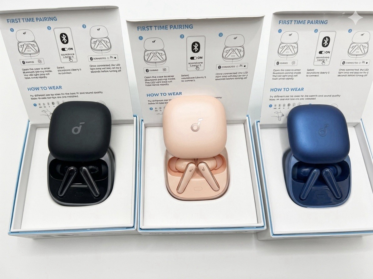 Soundcore Liberty 5 True Wireless Earbuds ANC 30 Dolby Audio Bluetooth