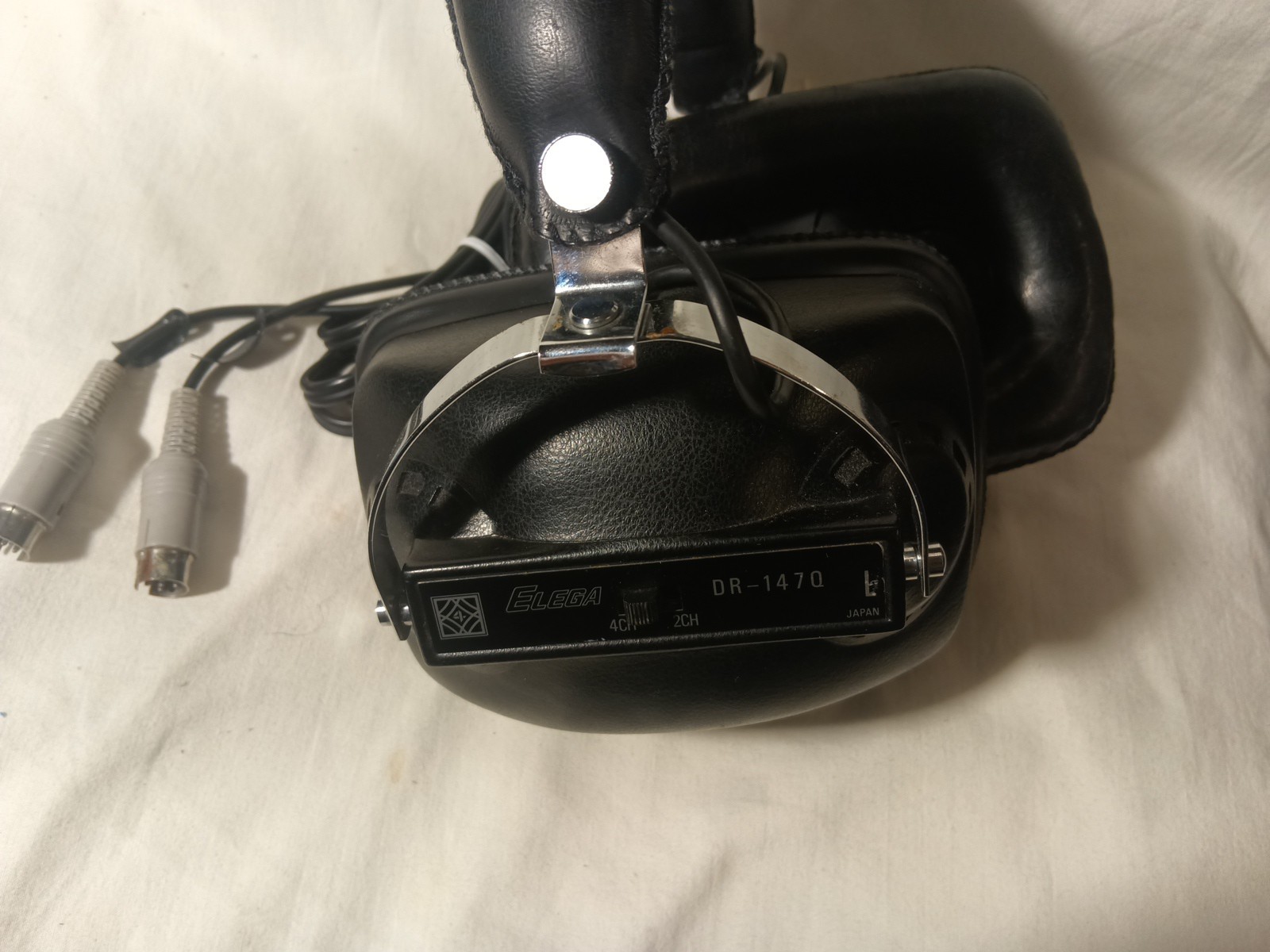 Elega DR-1470 4 Channel Headphones Quadraphonic Headphones Vintage Excellent Condition