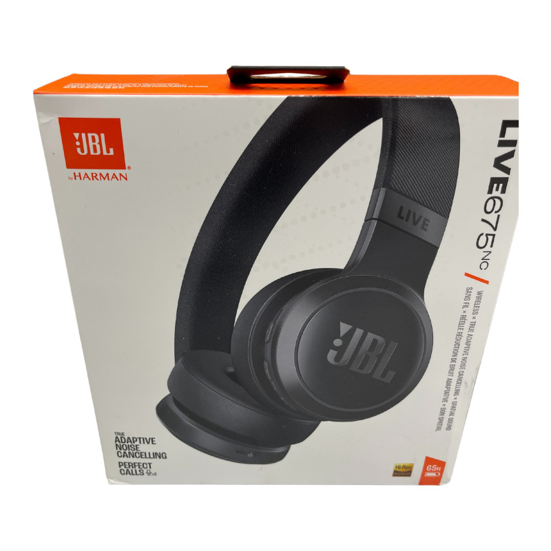 JBL Live 675NC Wireless On-Ear Headphones Adaptive Noise Cancelling by Harman
