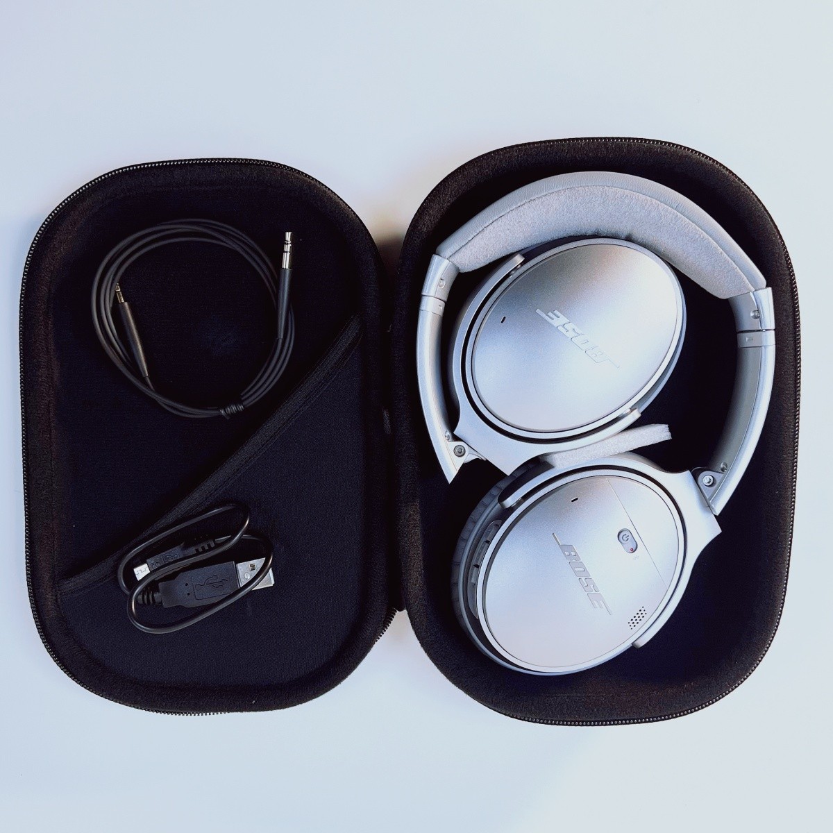 Bose QuietComfort QC 35 I Noise Cancelling Bluetooth Headphones QC35 i Silver