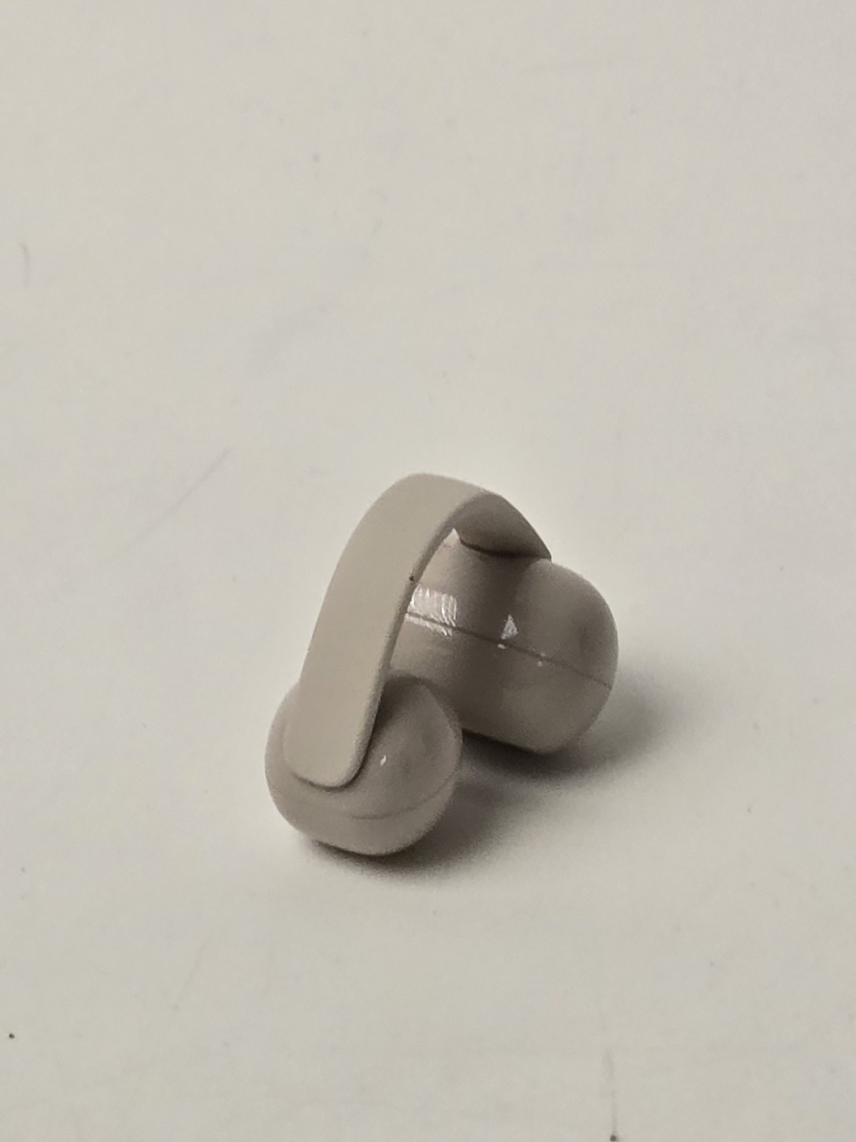 Sony LinkBuds Clip Open-Ear Left Earbud, Lightweight Secure Fit- Greige