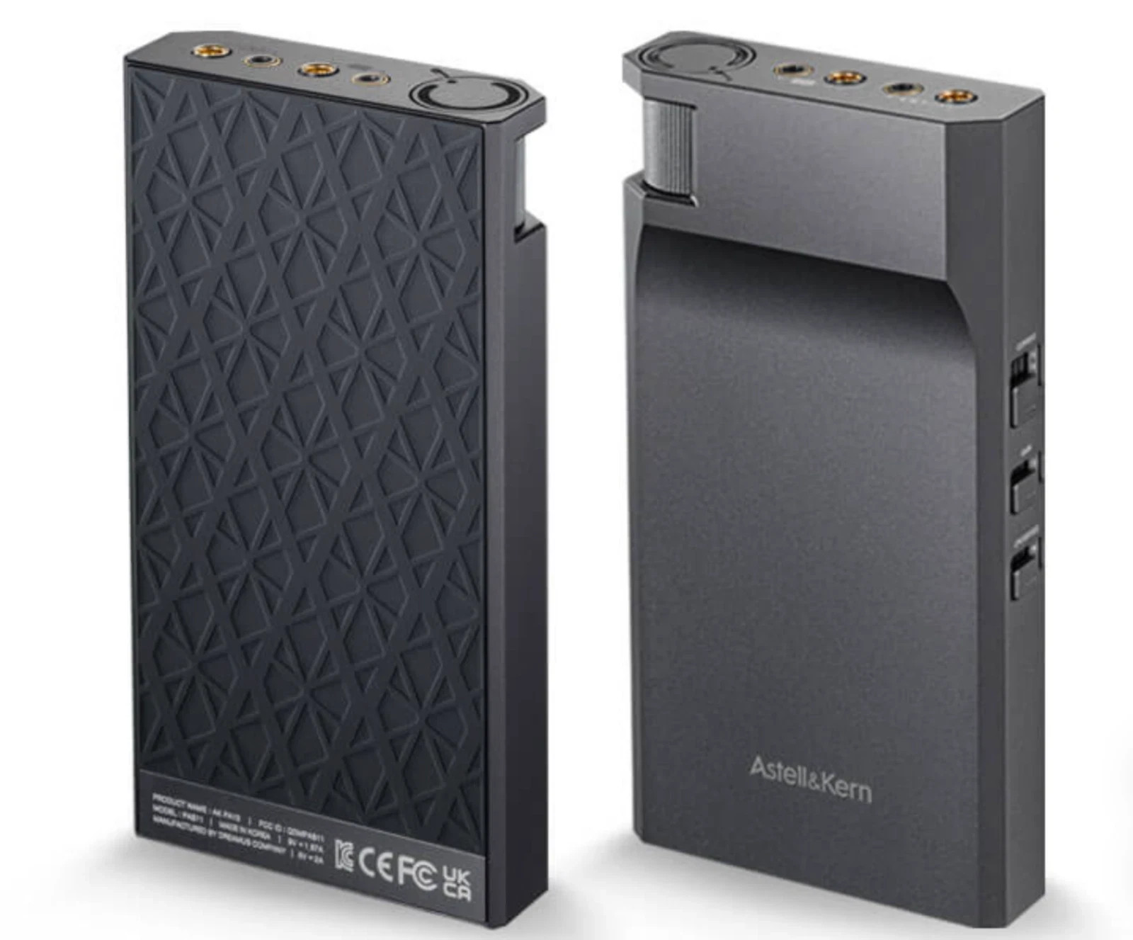 Astell & Kern AK PA10 Portable Class-A Amp 4.4mm True Balanced Ups Graphite Gray