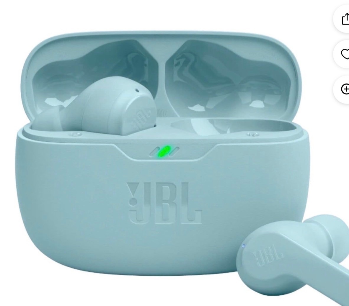 JBL Vibe Beam True Wireless Bluetooth Earbuds – Black