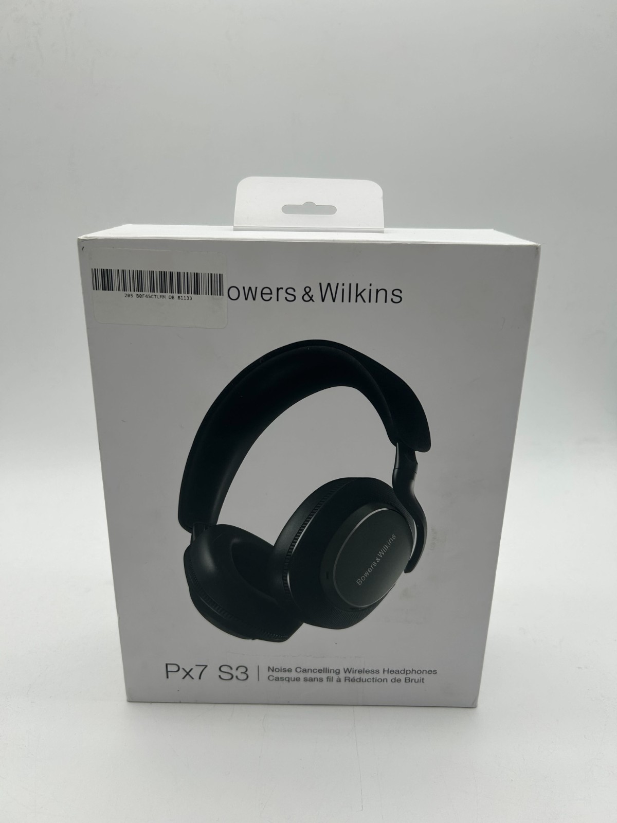 Bowers & Wilkins Px7 S3 Wireless Noise Cancelling Headphones Anthracite Black