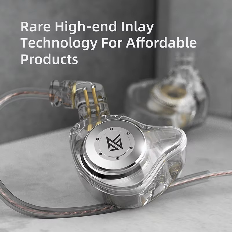 Kz Edx Pro Earphones Dynamic in Ear Monitor Hifi Wired Headphones Bass Stereo Ga