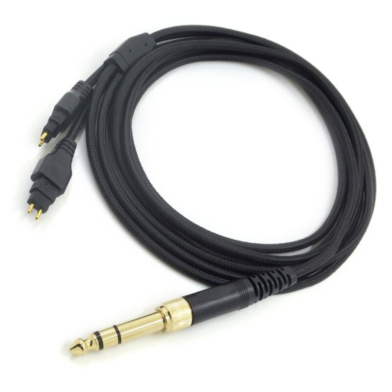 3.5/6.35mm Earphone Cable Upgrade Cable for Sennheiser-HD580 HD600 HD650 HD660S