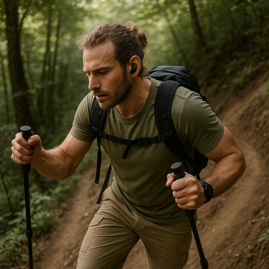 TP01 Over-Ear True Wireless Hi-Fi Sport Earbuds Workout