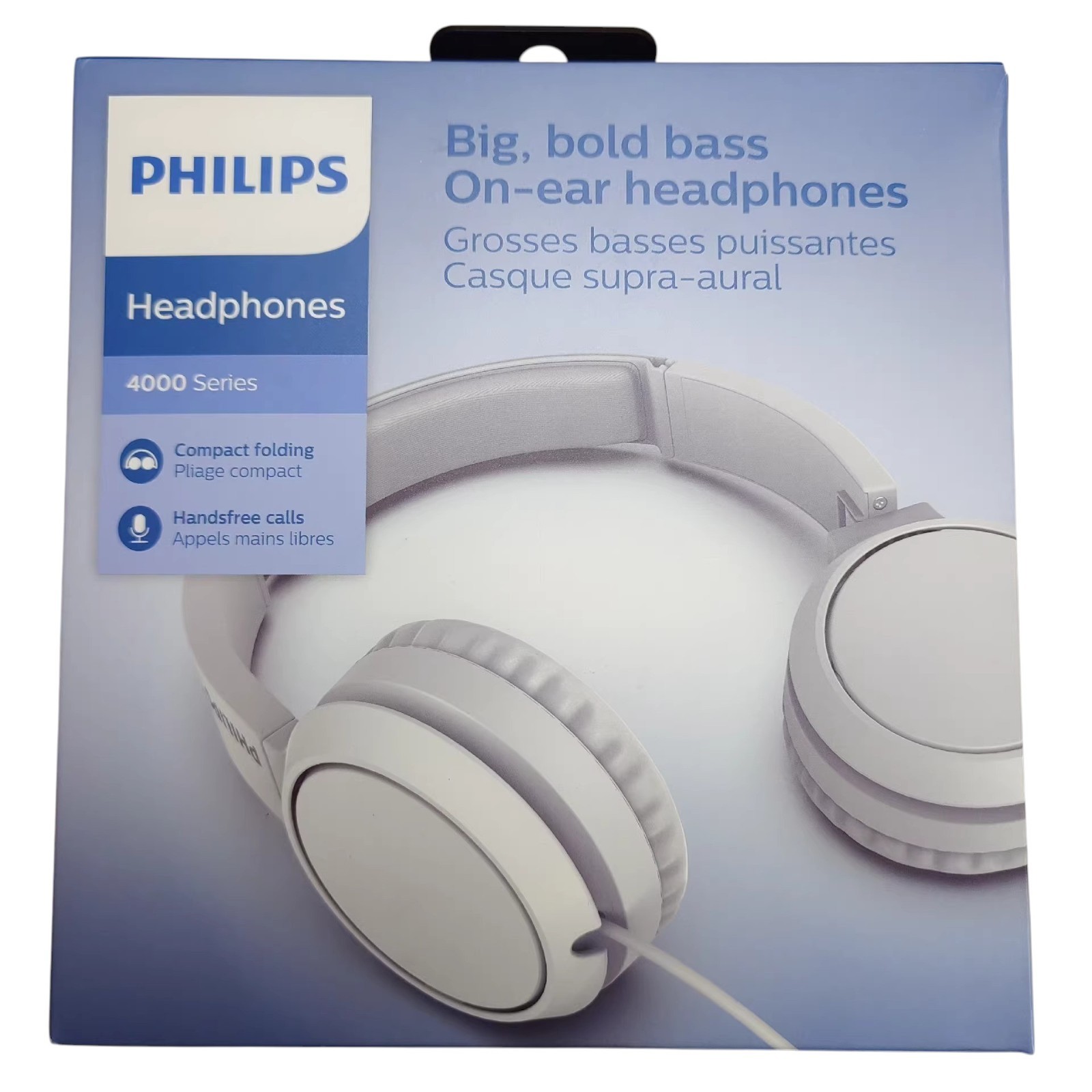 Philips 3000 Series On-Ear Headphones TAH4105 With microphone