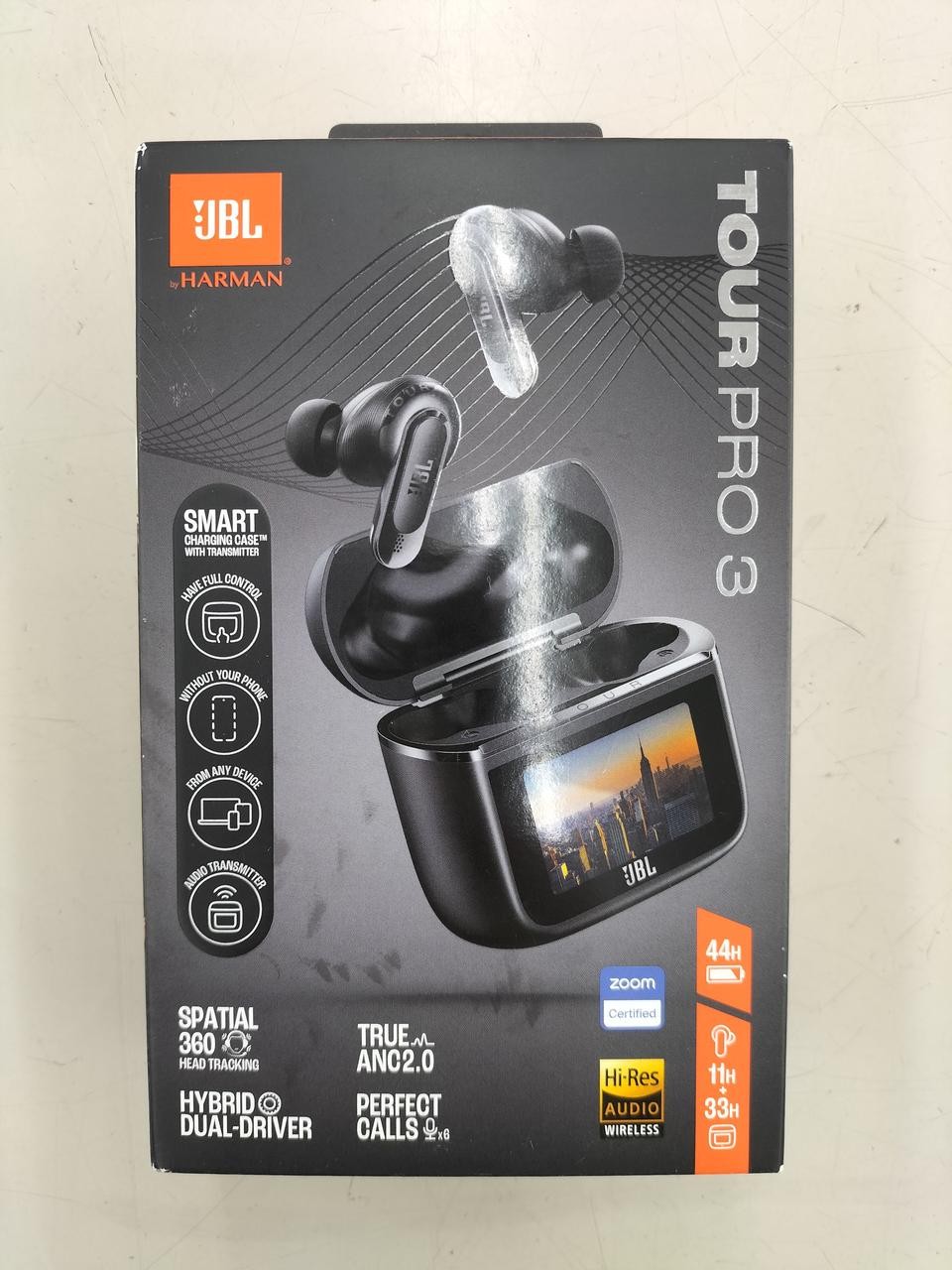 JBL Tour Pro 3 Wireless Earphones IP55 Waterproof 20Hz-40kHz