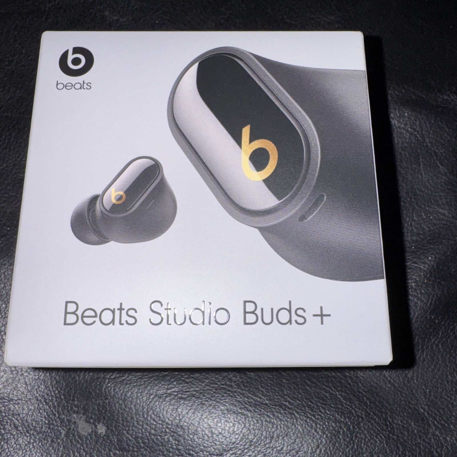Beats Studio Buds + | True Wireless Noise Cancelling One Size, Black/Gold