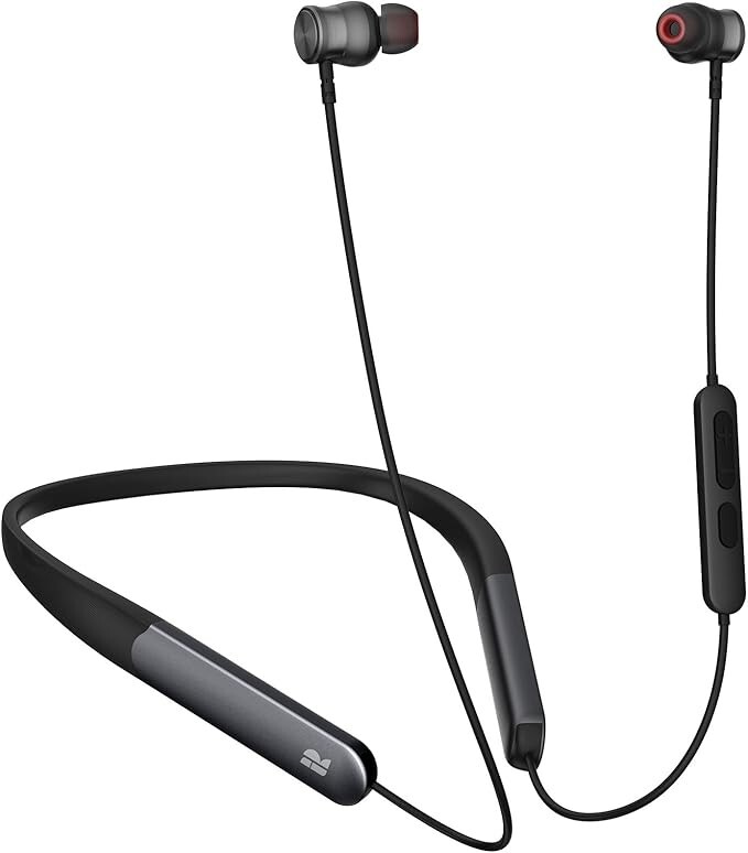 150H Playtime Wirless Bluetooth Earbuds w/Mic in-Ear Magnetic Neckband Earphone