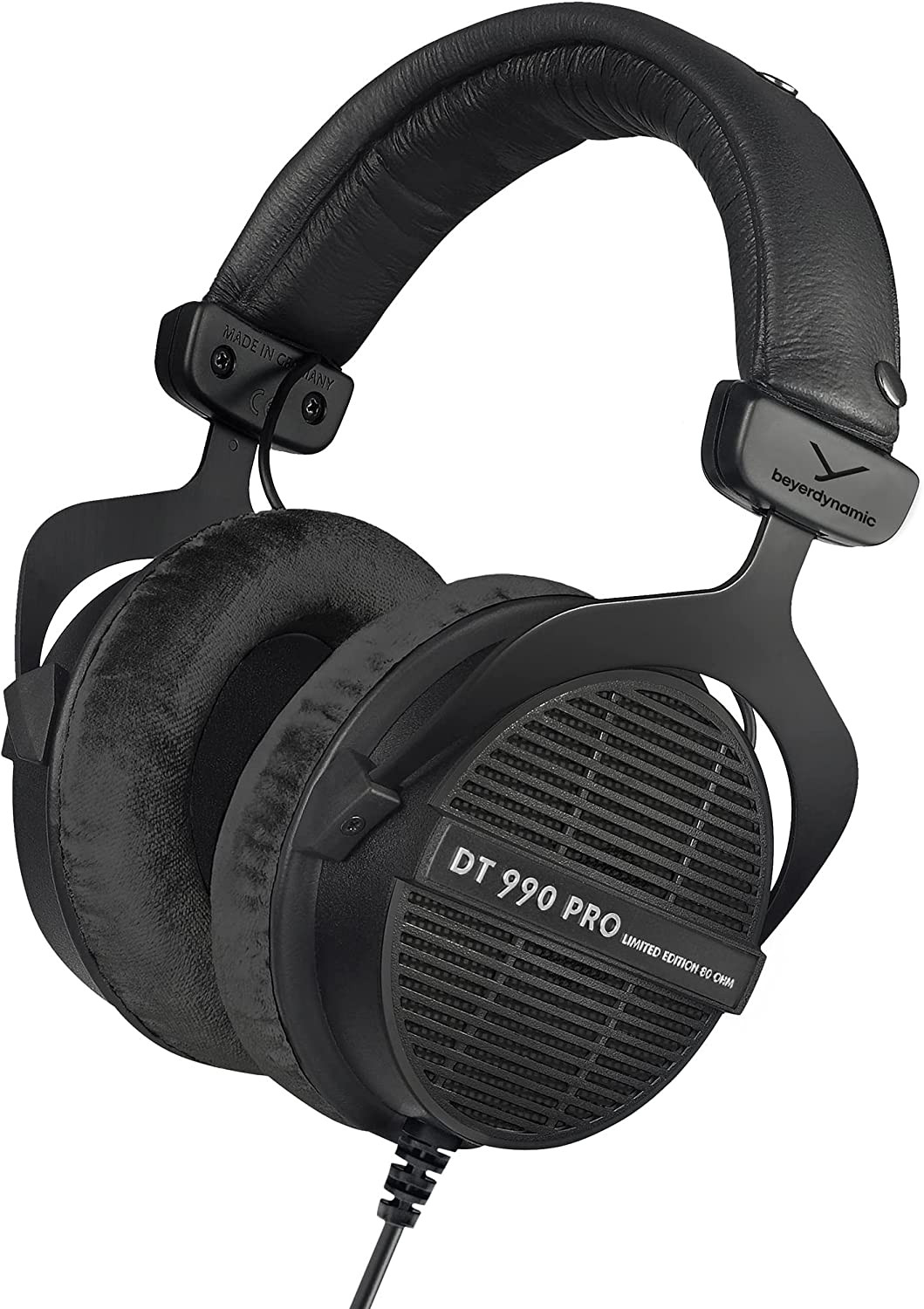 Dt 990 Pro Over-Ear Studio Monitor Headphones – Open-Back Stereo Construction, W