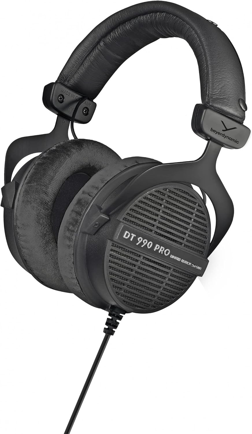 DT 990 PRO 250 Ohm – LIMITED EDITION (Black, Straight Cable)