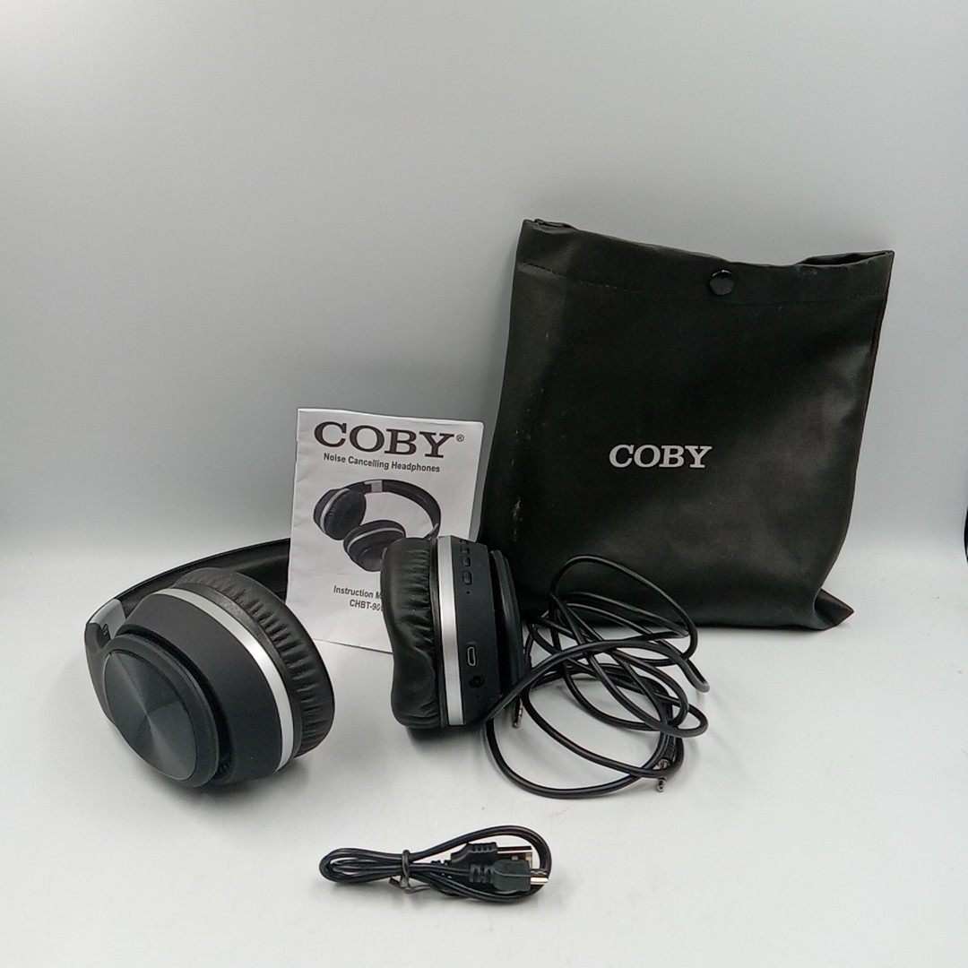 Coby Noise-Canceling Headphones Black …………………………………245