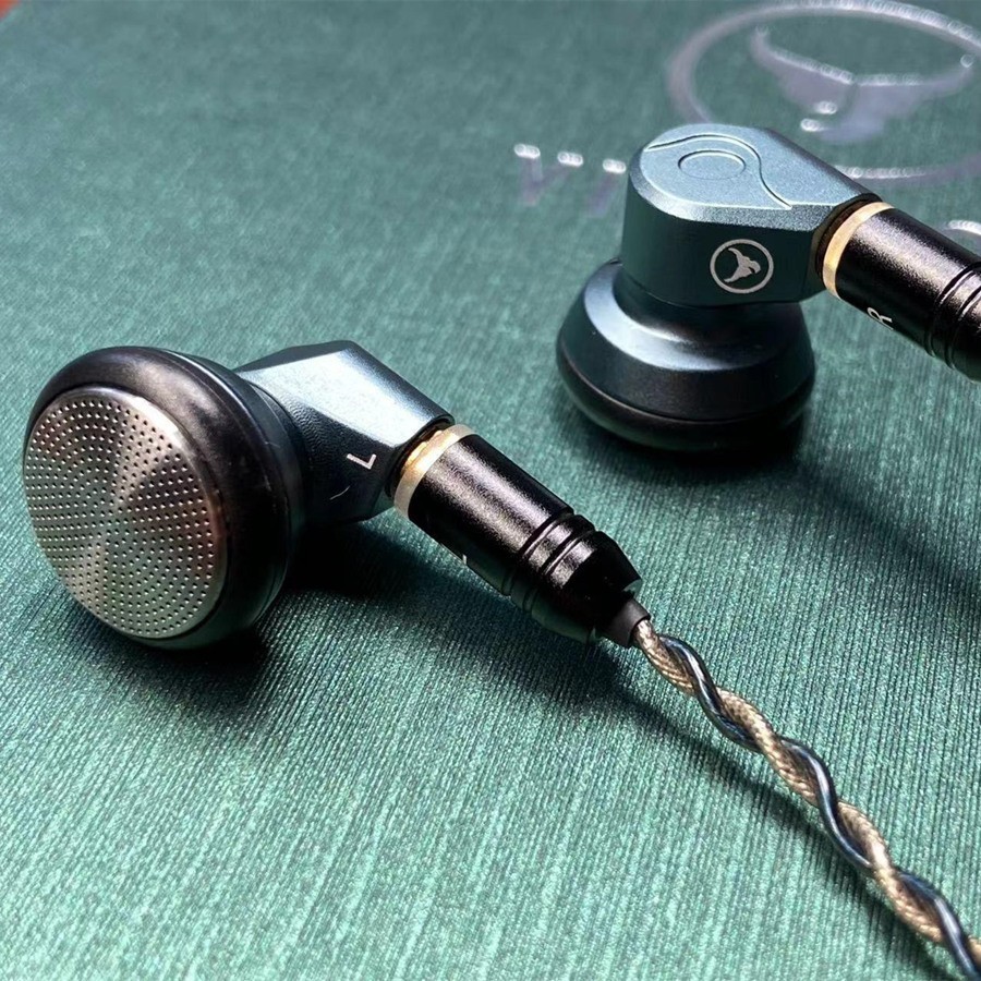 Yincrow Rhino 3.5/4.4mm HIFI Audiophile Flat-Head Earbud 14.6mm Topclass Dynamic