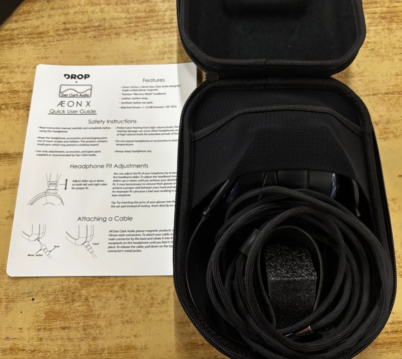 Drop Dan Clark Audio Aeon Open X Over the Ear Headphones – Tested