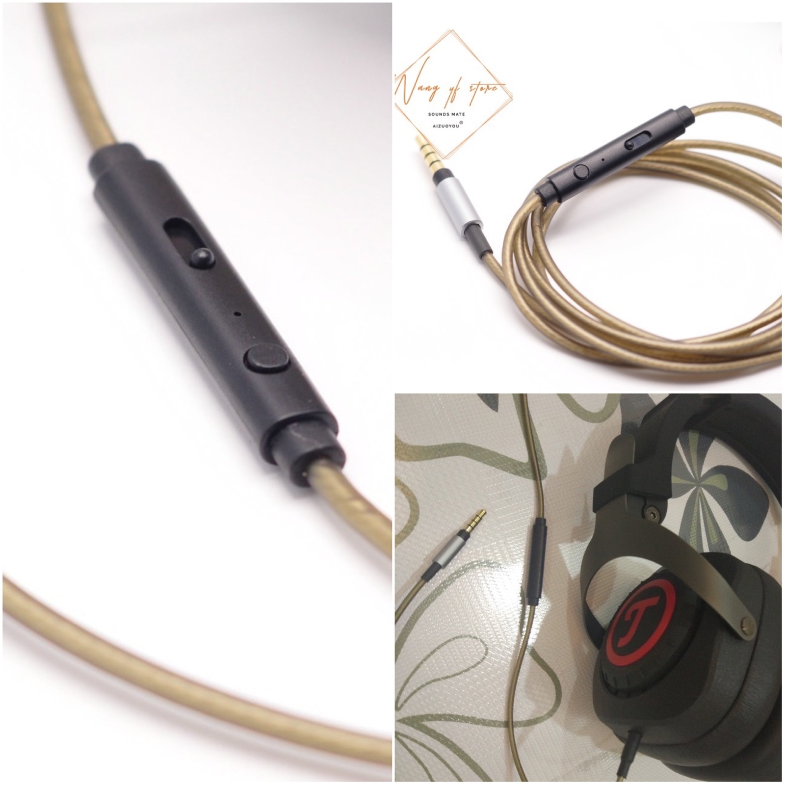 Upgrade Silver Plate Cable Wire For Turn Airy Mute BT REAL Z MASSIVE Headphone