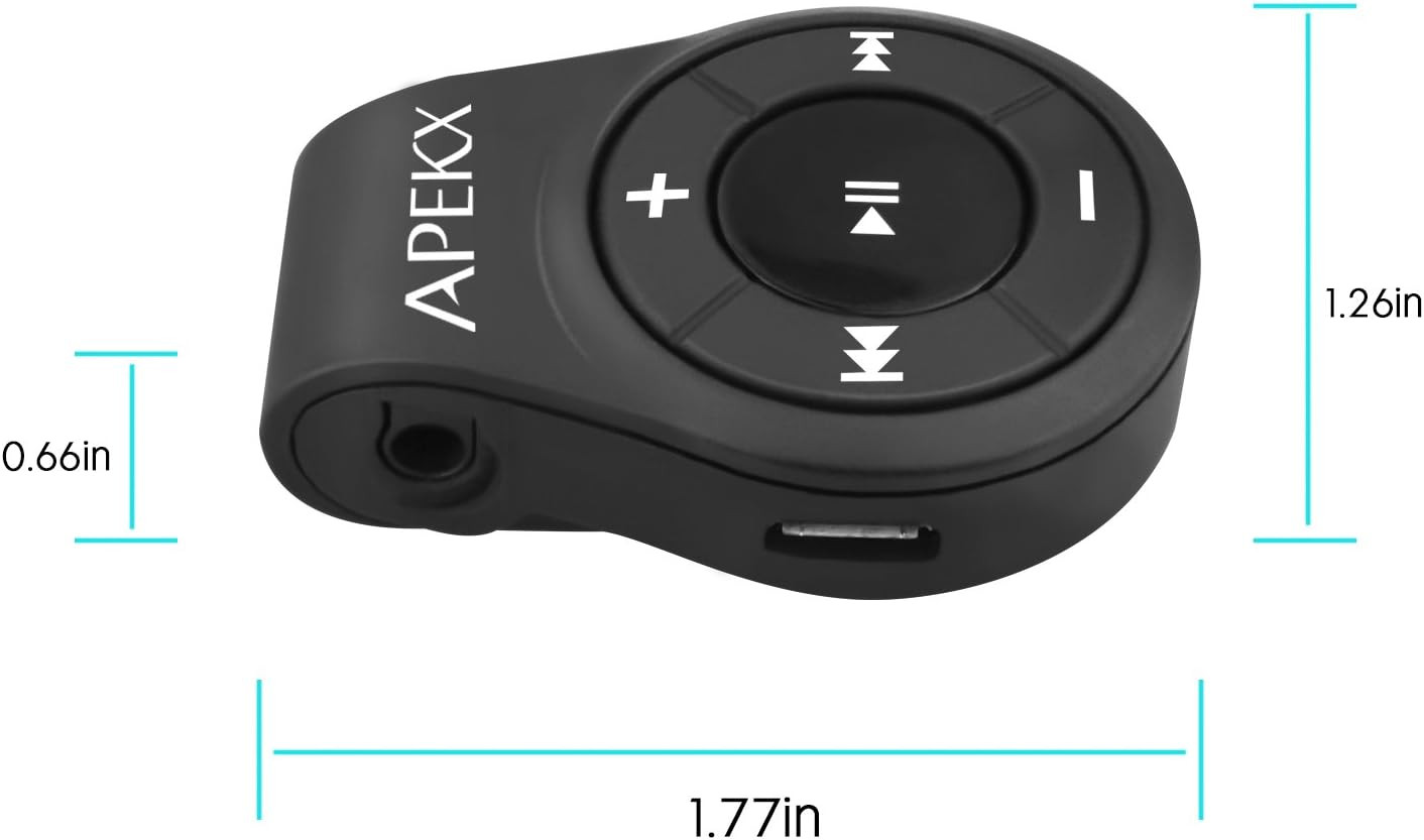 Wireless Audio Adapter Bluetooth 4.1 Turns Wired Headphones into Wireless
