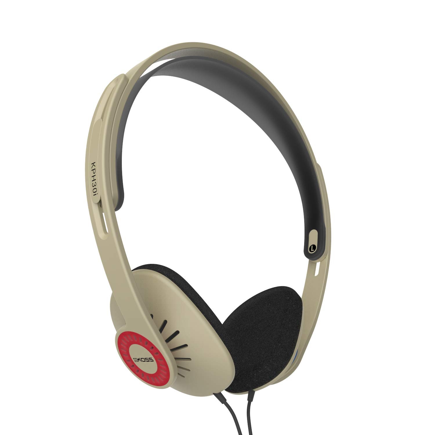 Koss KPH30iRB On-Ear Headphones, in-Line Microphone and Touch Remote Control,