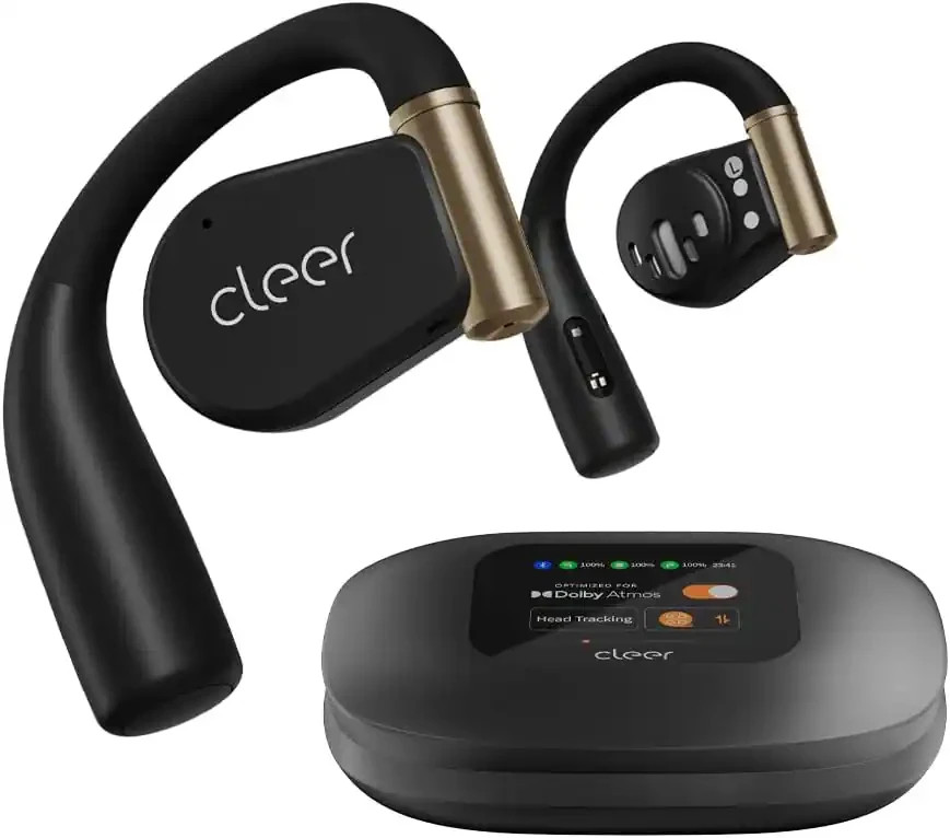 Cleer ARC 3 Sports Pro Open Ear Headphones Blood & Heart Rate Monitor, Dolby Aud