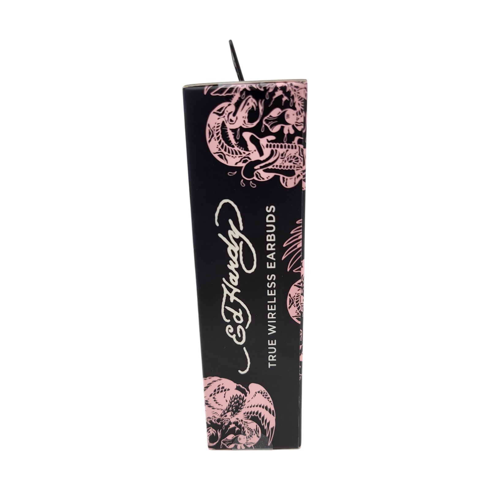 Ed Hardy True Wireless Earbuds Pink Y2K Tattoo Designer New