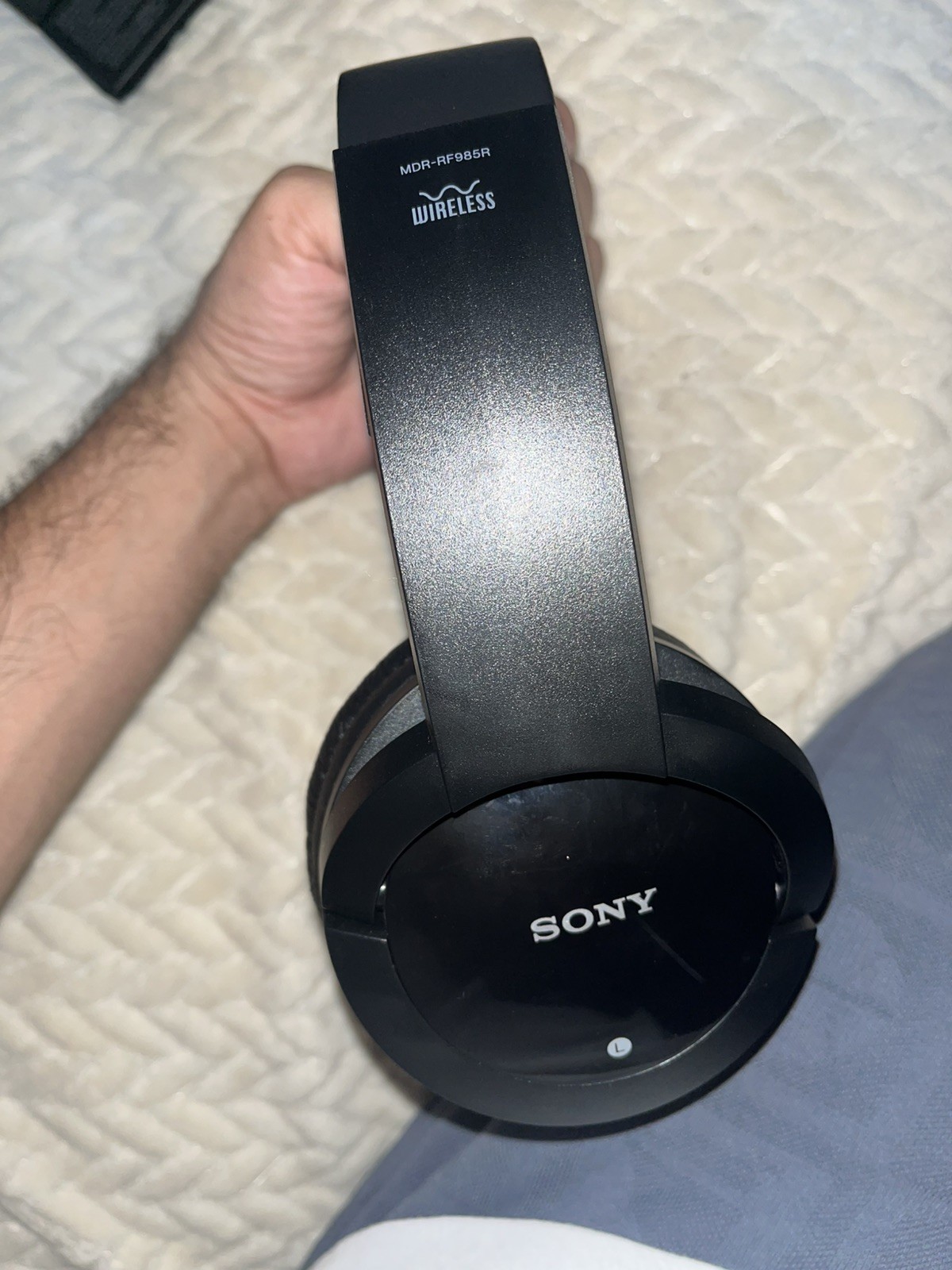 Sony MDR-RF985RK Over Ear Headphones – Black