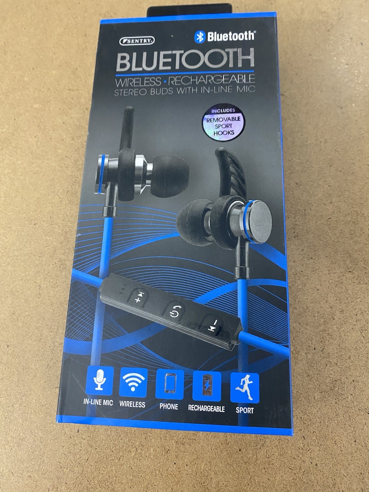 Headphone Lot Of 4 Headphones 2 Wired 2 Bluetooth 3!packages New Sealed Working