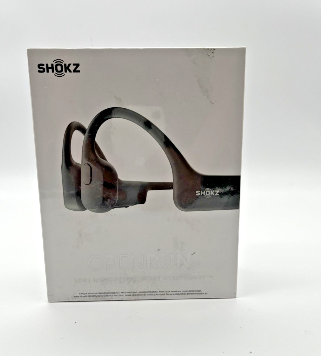 Shokz OpenRun Bone Conduction Sport Headphones Black