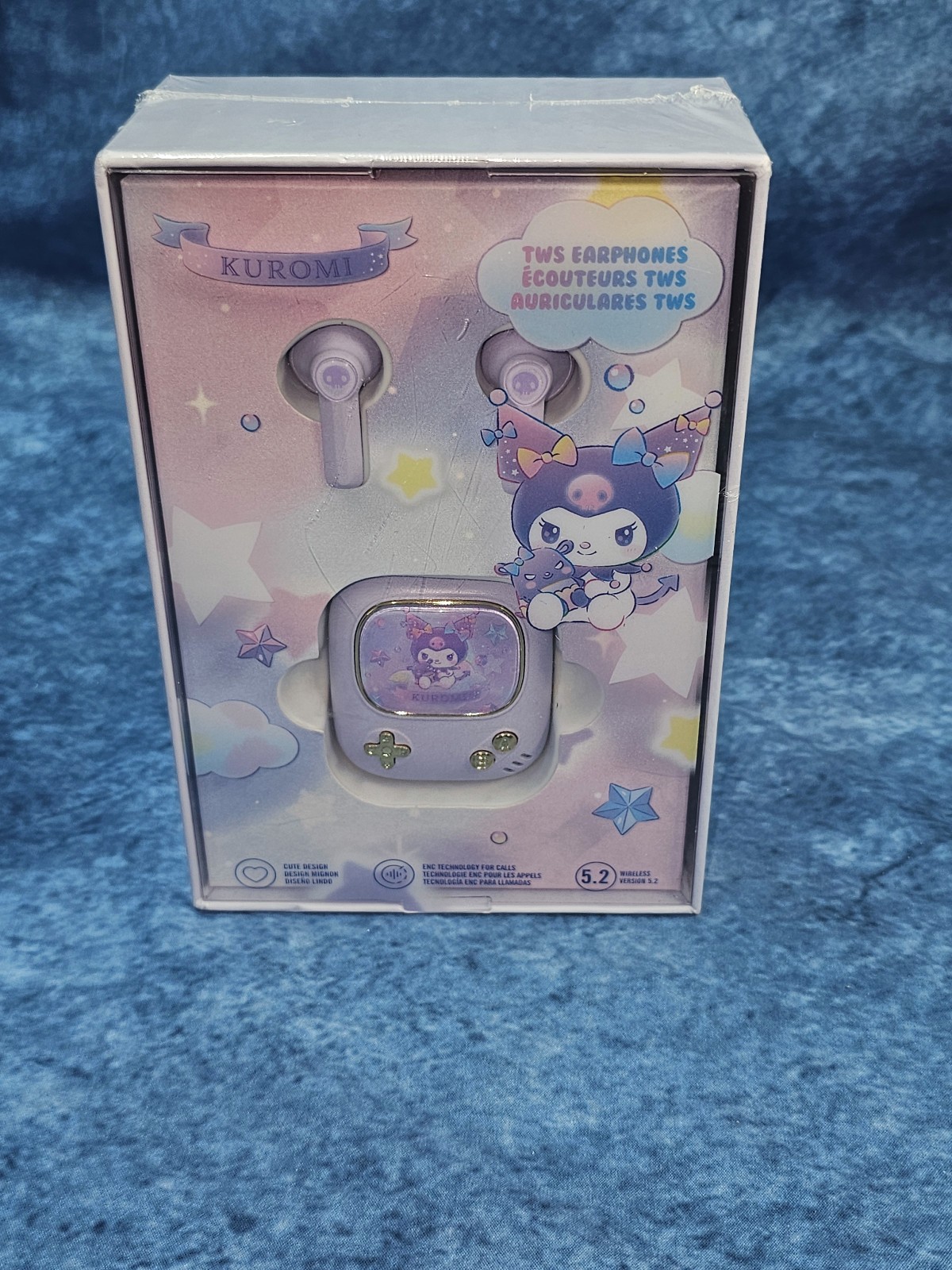 Sanrio Hello Kitty Kuromi Bluetooth Wireless Earbuds W/Charging Case NIB SEALED