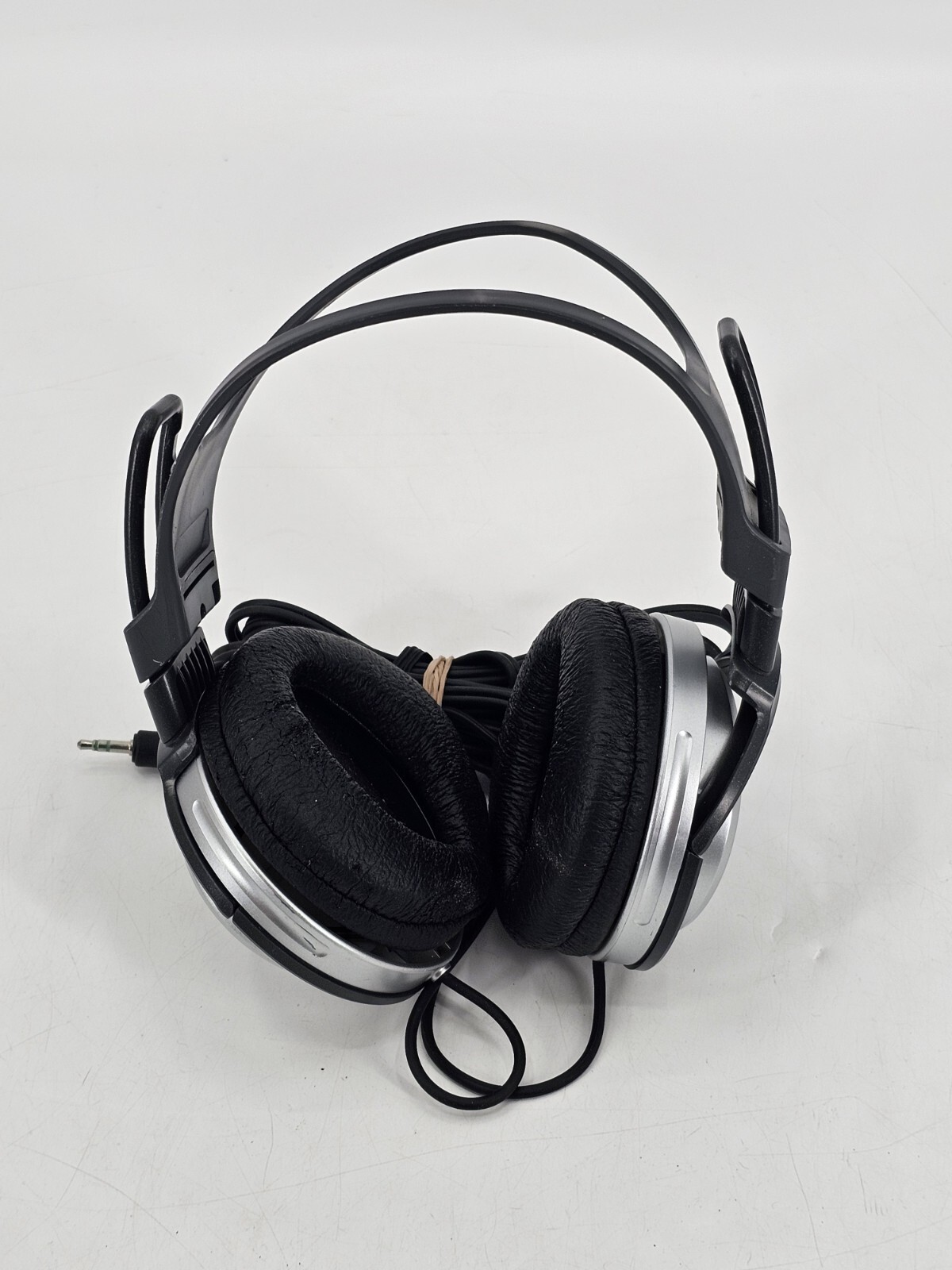 Sony MDR-XD100 Headband Headphones – Silver/Black Adjustable 10 Ft. Cord