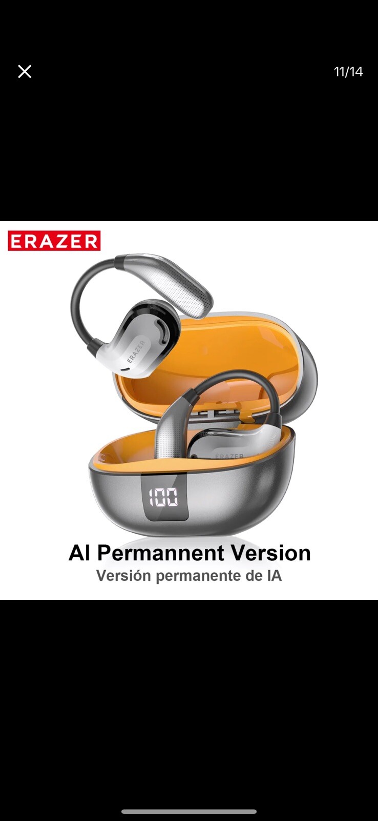 ERAZER XT66PRO OWS Translation Wireless Bluetooth Earphones