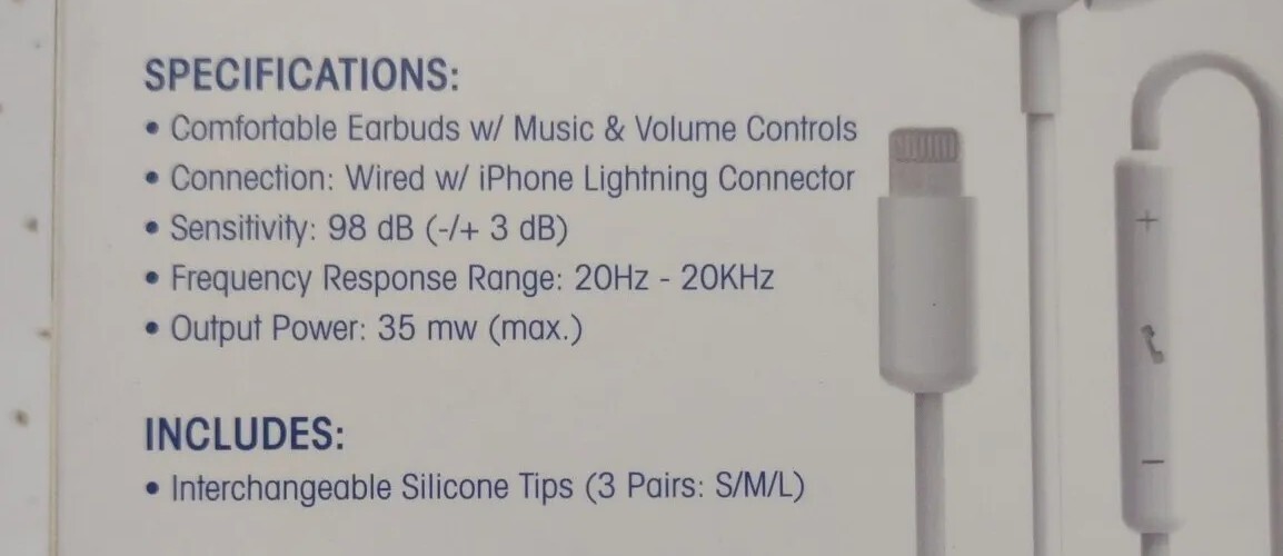 Tzumi Dynamic Hi-Fi Stereo Earbuds for Apple iPod iPad iPhone White
