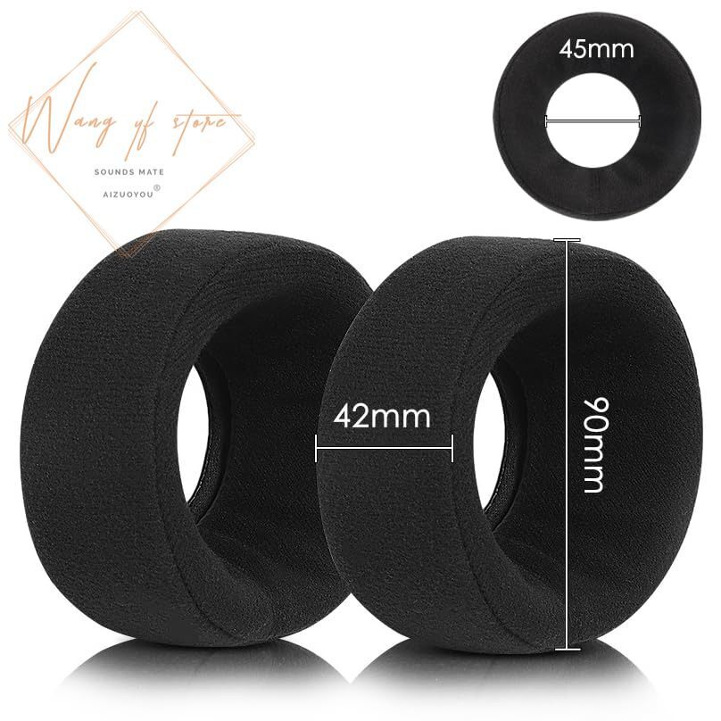 Bowl Shape Velour Over Ear Pad For Grado SR60 SR80 SR125 SR325 M1 M2 Headphone