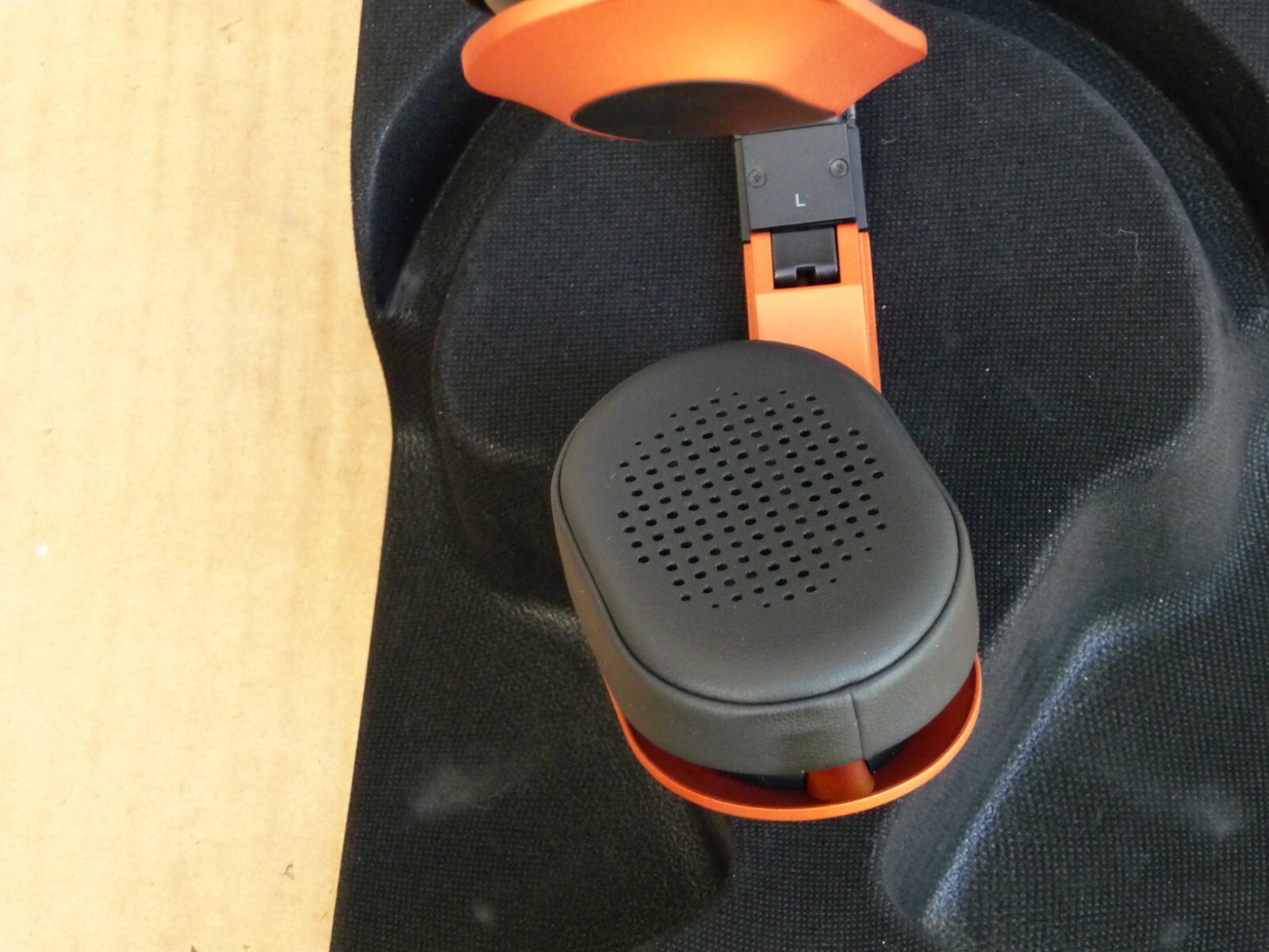 KEF M400 On-Ear Hi-Fi Headphones Orange