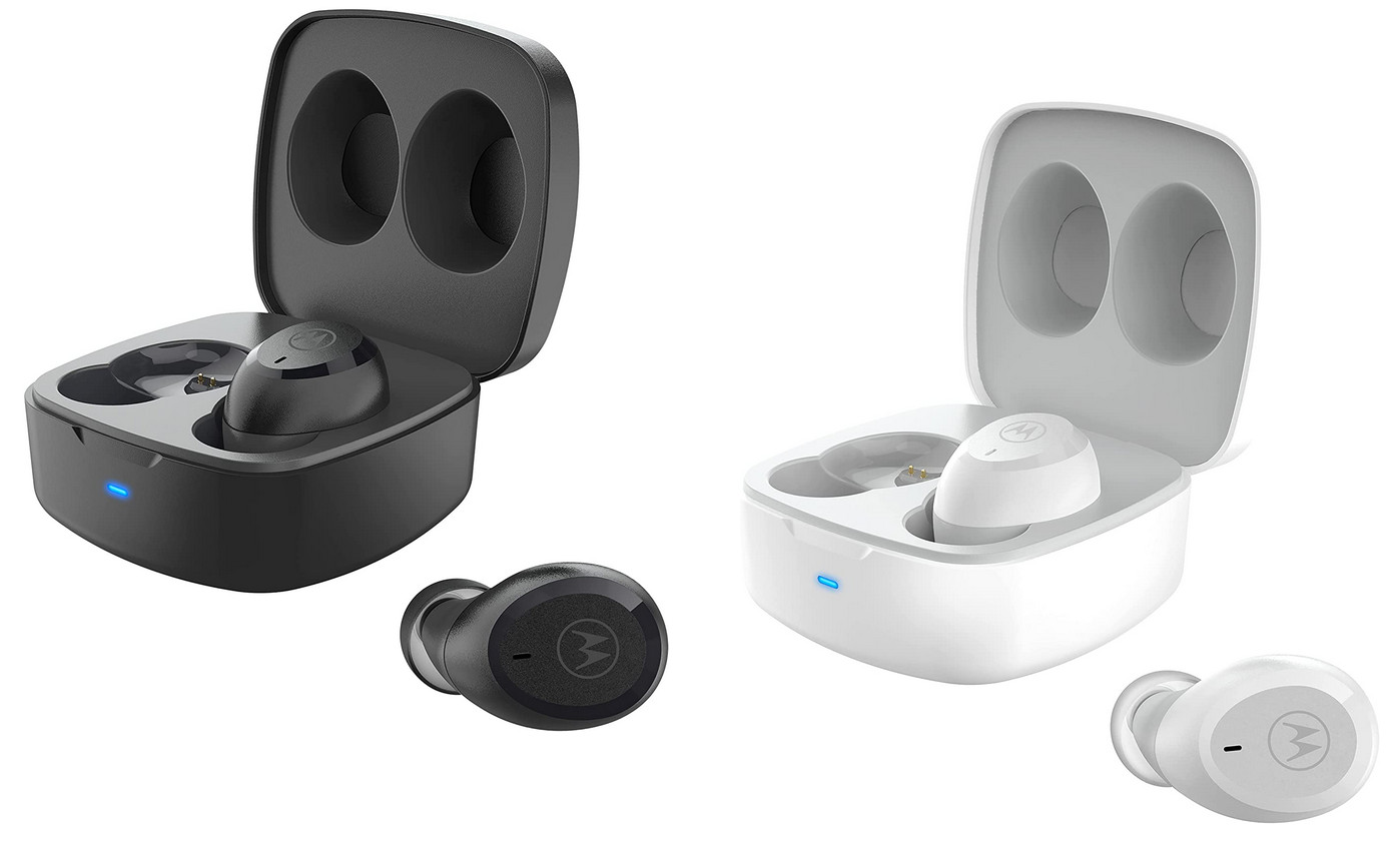 Motorola Moto Buds 100 True Wireless Bluetooth Earbuds Ear Pods W/Charging Case