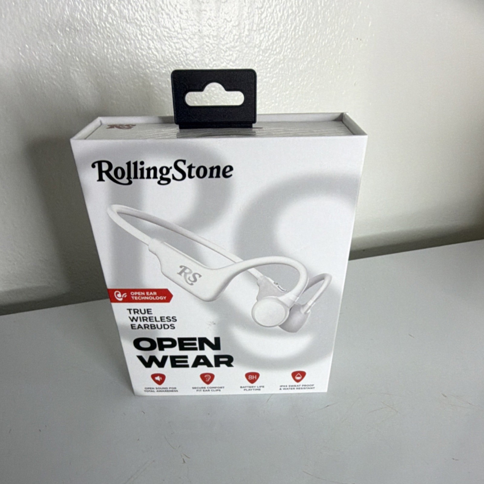 RollingStone Open Wear True Wireless Bluetooth Bone Conduction Ear-hook White