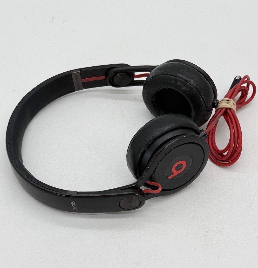 Beats by Dr. Dre Mixr On-Ear Wired DJ Headphones Matte Black 3.5mm RARE