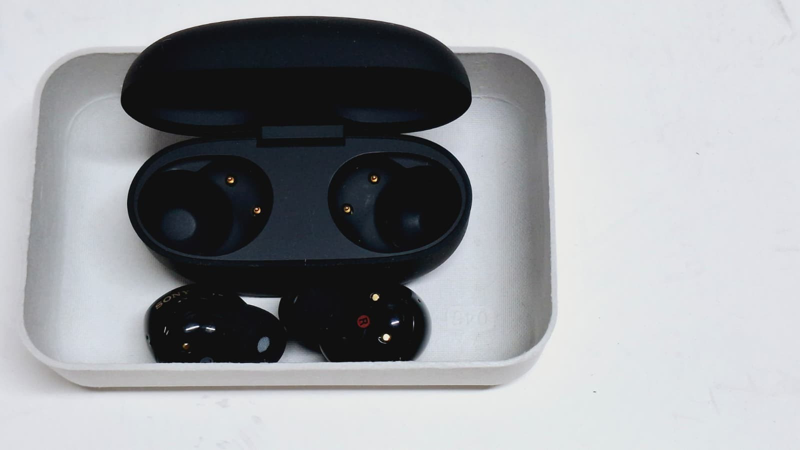 Sony – WF-1000XM5 True Wireless Noise Cancelling Earbuds, open box- BLACK