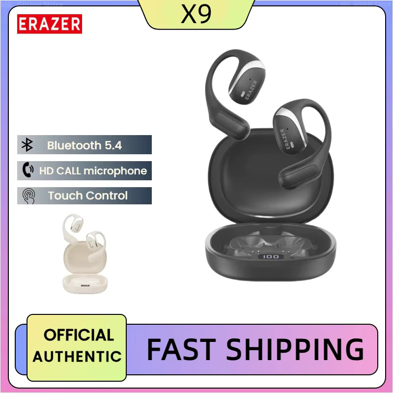 ERAZER X9 wireless open ear earbuds OWS HiFi stereo sports headset