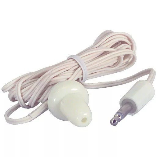 Earphone with 6 ft. Cord Classic Radio Design