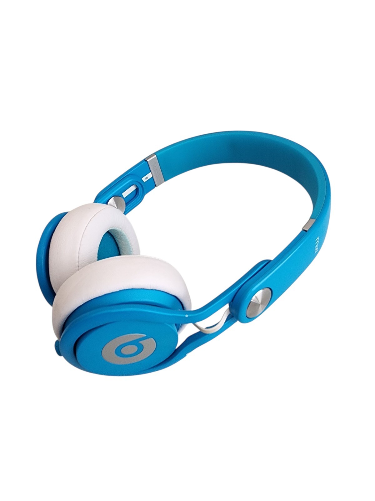 Beats Mixr Wired On-Ear Headphones Blue White – Tested & Excellent Condition